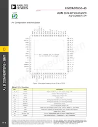 HMCAD1050-40 Datasheet Page 7