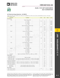 HMCAD1050-80 Datasheet Page 4