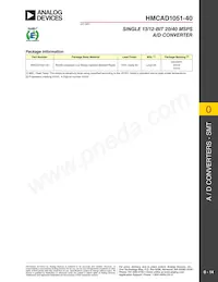 HMCAD1051-40 Datasheet Page 14