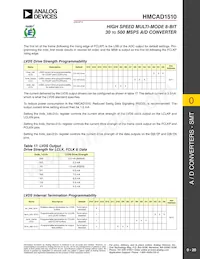 HMCAD1510 Datasheet Pagina 20