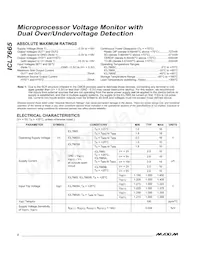 ICL7665CPA Datasheet Page 2