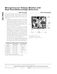 ICL7665CPA Datasheet Page 12