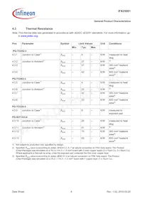 IFX25001TFV33ATMA1 Datasheet Page 6