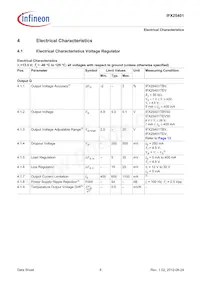 IFX25401TEV50ATMA1 Datasheet Page 8