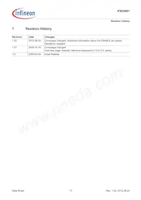 IFX25401TEV50ATMA1 Datasheet Pagina 17