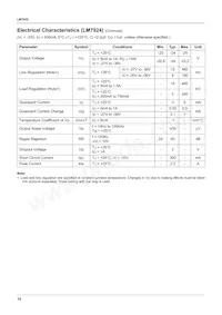 LM7924CT Datasheet Page 11