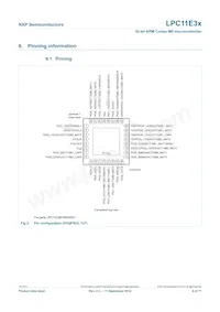 LPC11E37FHI33/501E Datasheet Page 6