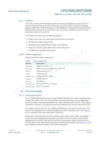 LPC2927FBD144 Datasheet Page 16