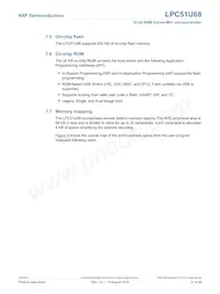 LPC51U68JBD64QL Datasheet Pagina 21