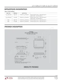 LT1129MPST-3.3 Datasheet Page 13