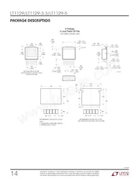 LT1129MPST-3.3 Datasheet Pagina 14