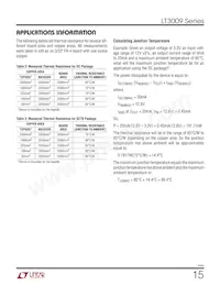 LT3009ESC8-5 Datasheet Page 15