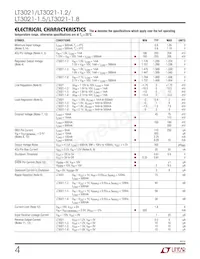 LT3021EDH-1.2 Datasheet Page 4