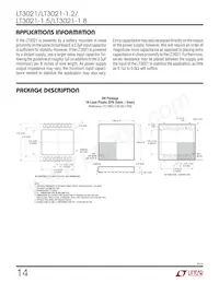LT3021EDH-1.2 Datasheet Page 14