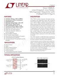 LT3027IDD數據表 封面