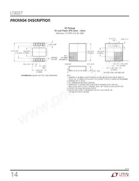 LT3027IDD Datasheet Pagina 14