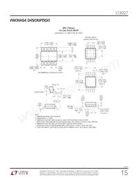 LT3027IDD 데이터 시트 페이지 15