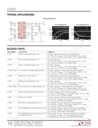 LT3027IDD Datasheet Pagina 16