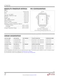LT3070MPUFD Datasheet Page 2