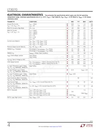 LT3070MPUFD Datasheet Page 4