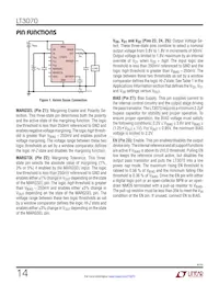 LT3070MPUFD Datasheet Page 14