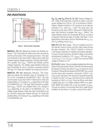 LT3070MPUFD-1#TRPBF 데이터 시트 페이지 14