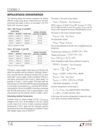 LT3080IDD-1 Datasheet Page 14