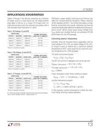 LT3082IDD Datasheet Page 13