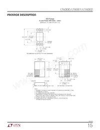 LT6000IDCB Datasheet Page 15