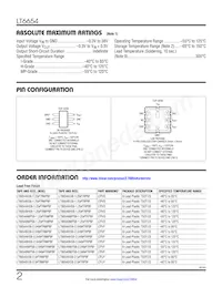 LT6654BHLS8-5 Datasheet Pagina 2