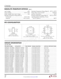 LT6656BILS8-1.25 Datasheet Page 2