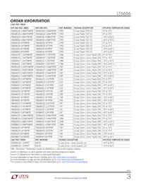 LT6656BILS8-1.25數據表 頁面 3