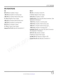 LTC2058HMSE#TRPBF Datasheet Pagina 13