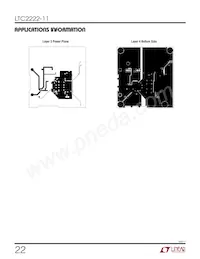 LTC2222IUK-11 Datasheet Pagina 22