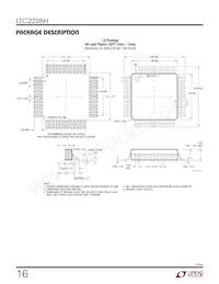 LTC2226HLX Datasheet Pagina 16