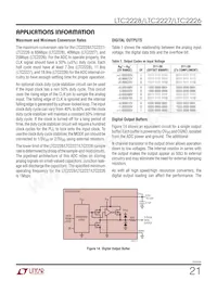 LTC2228IUH Datasheet Page 21