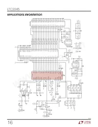 LTC2245IUH Datasheet Pagina 16