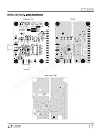 LTC2245IUH Datasheet Pagina 17