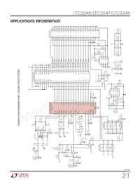 LTC2248IUH Datasheet Page 21