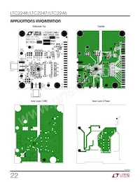 LTC2248IUH Datasheet Pagina 22