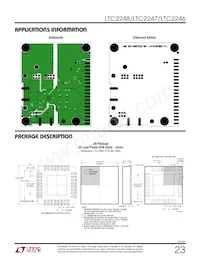 LTC2248IUH Datasheet Page 23