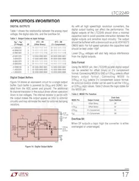 LTC2249IUH Datasheet Pagina 17