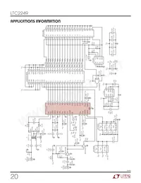 LTC2249IUH Datasheet Pagina 20