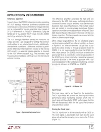 LTC2281IUP Datasheet Pagina 15