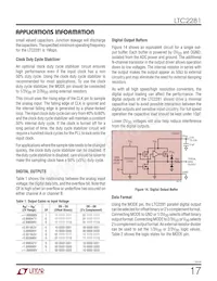 LTC2281IUP Datasheet Pagina 17