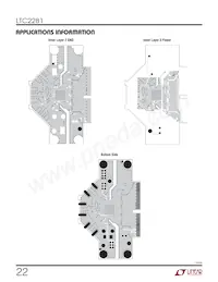 LTC2281IUP Datasheet Pagina 22