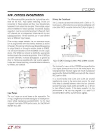 LTC2290IUP Datasheet Pagina 15