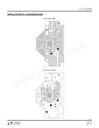 LTC2290IUP Datasheet Pagina 21