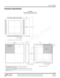 LTC2290IUP Datasheet Page 23