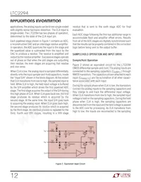 LTC2294IUP Datasheet Pagina 12